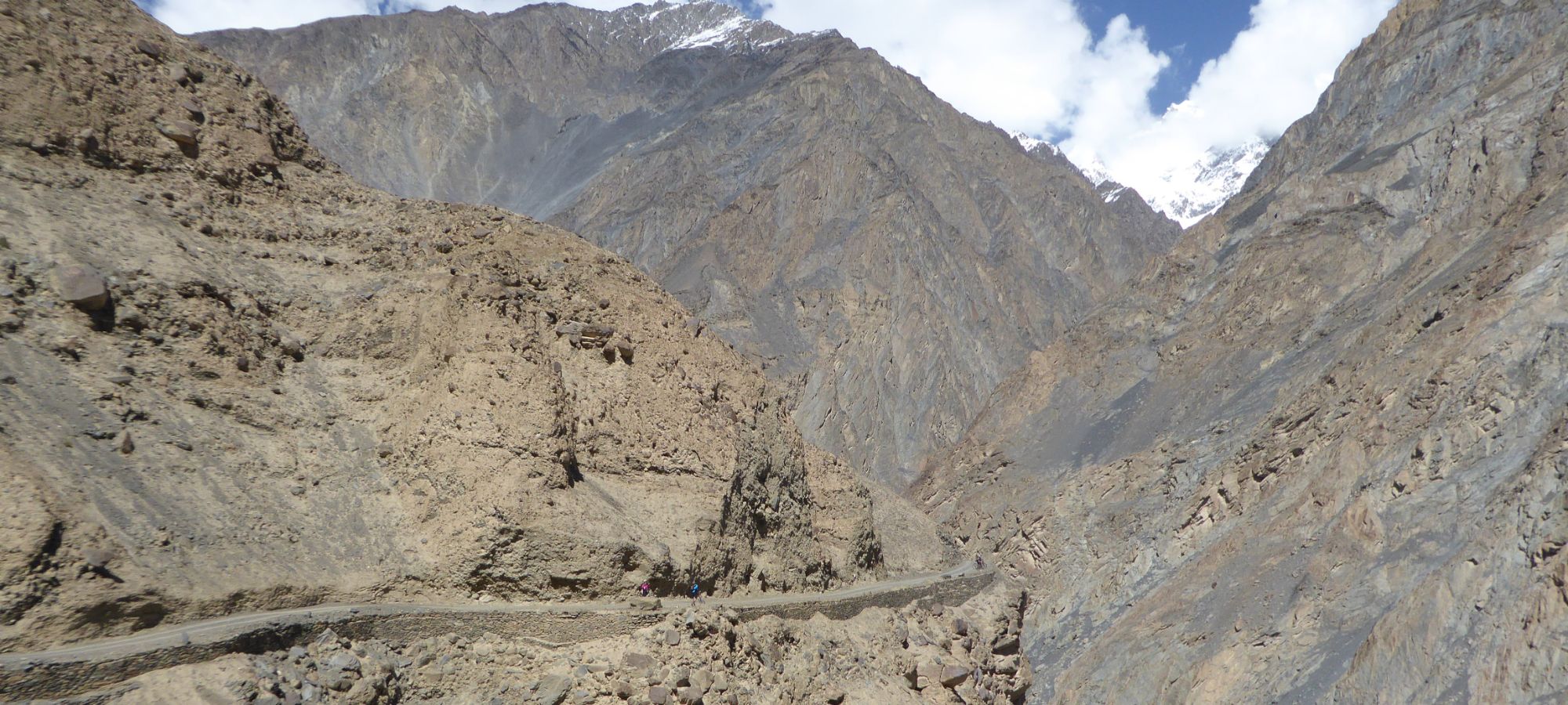 Cycling Shimshal to Passu, Pakistan